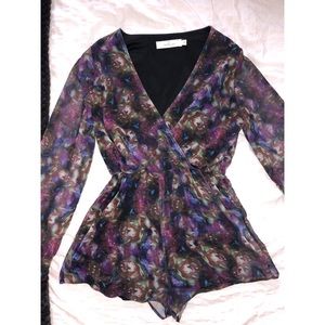 Multi Colored Romper